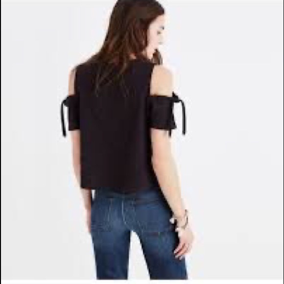 ⚡️Madewell Skylark Cold-Shoulder Top - Picture 2 of 10